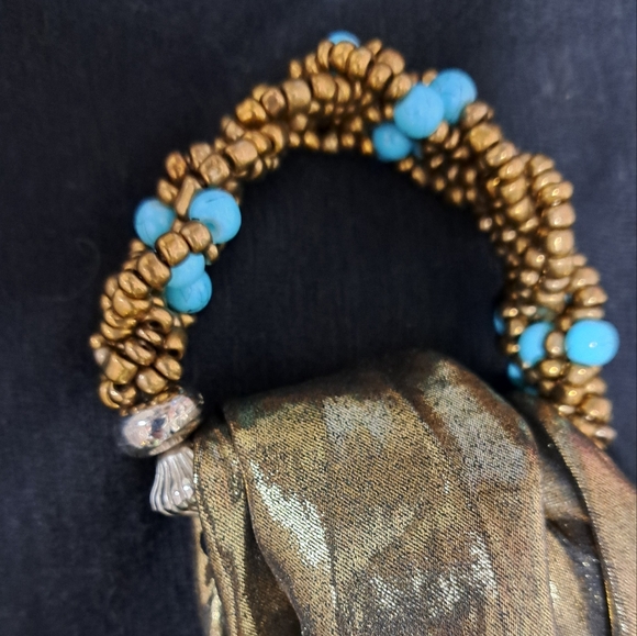 Twilly scarf/bracelet bag charm set - Picture 8 of 8